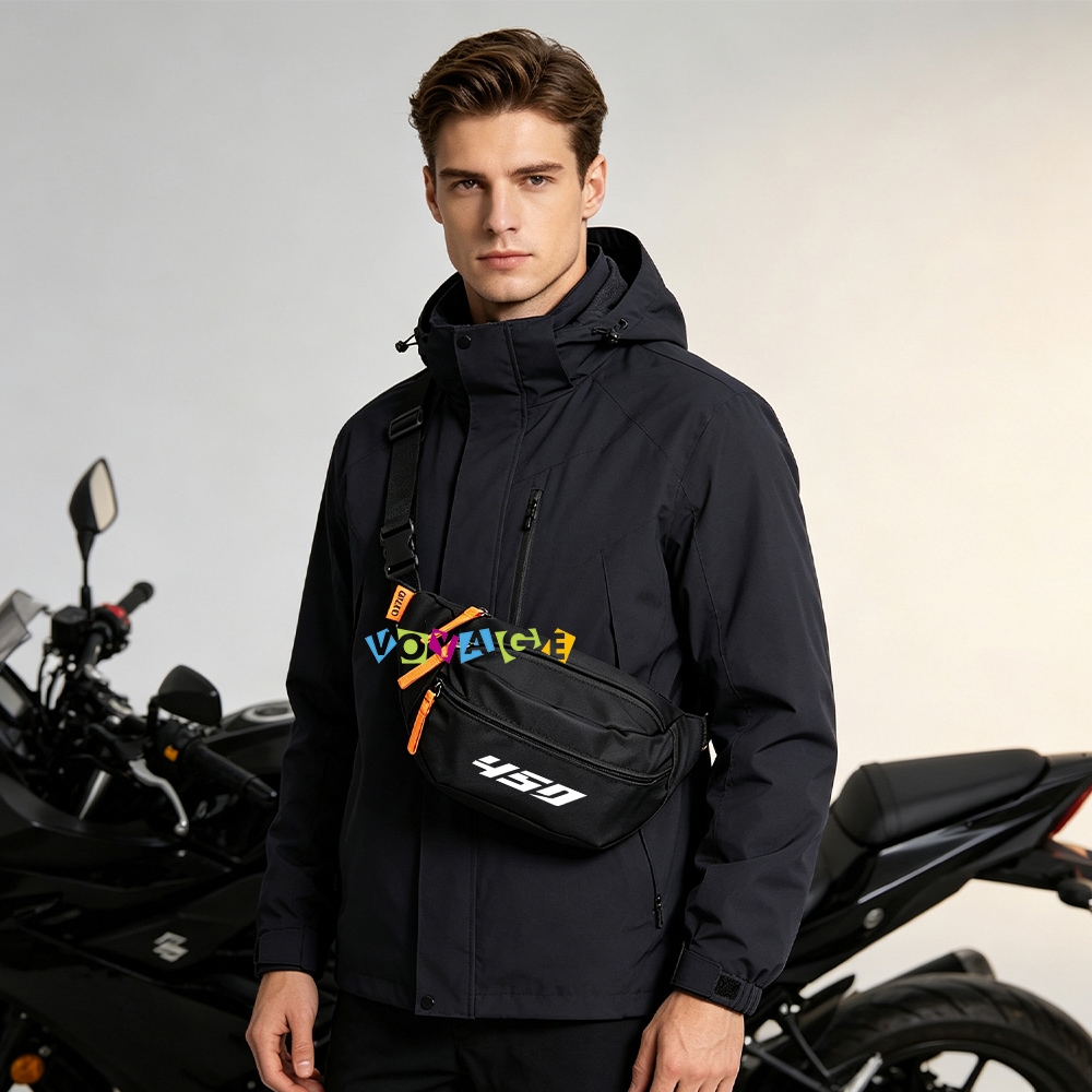 Waterproof Cycling Commute - กระเป๋าคาดเอวกันน้ำสำหรับการเดินทาง 3 สี สำหรับรถจักรยานยนต์ Cfmoto 450MT