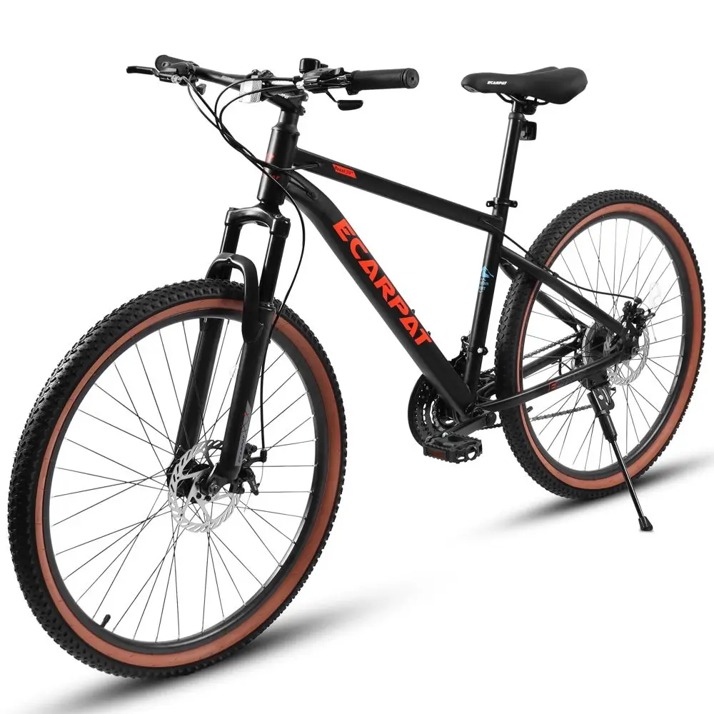 Commuting With Bike - A24301 จักรยานเสือภูเขาขนาด 24 นิ้วสำหรับวัยรุ่น, โครงเหล็กคาร์บอนสูง, ดิสก์เบรก,