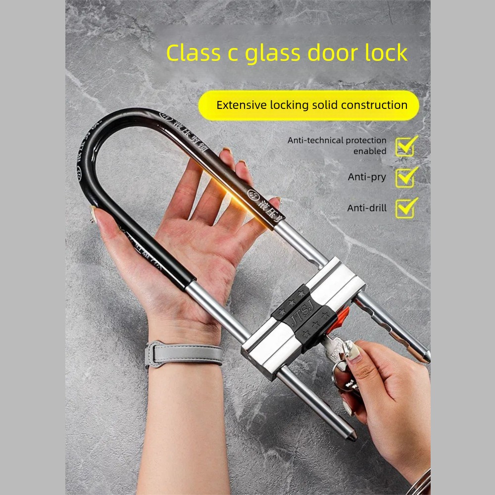 U Lock Heavy Duty - กุญแจล็อครถจักรยานแบบ U ล็อค, กุญแจล็อครถจักรยานแบบ U ล็อคสำหรับจักรยาน