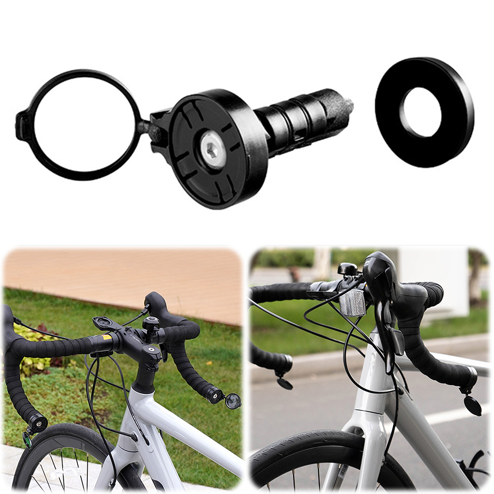 Mirror Handlebar Convex - กระจกมองหลังจักรยานแบบนูน ติดตั้งบนแฮนด์จับแบบดรอปบาร์ เลนส์อะคริลิก สะท้อนแสงสำหรับจักรยานเสือภูเขาและจักรยานถนน อุปกรณ์เสริมสำหรับจักรยาน
