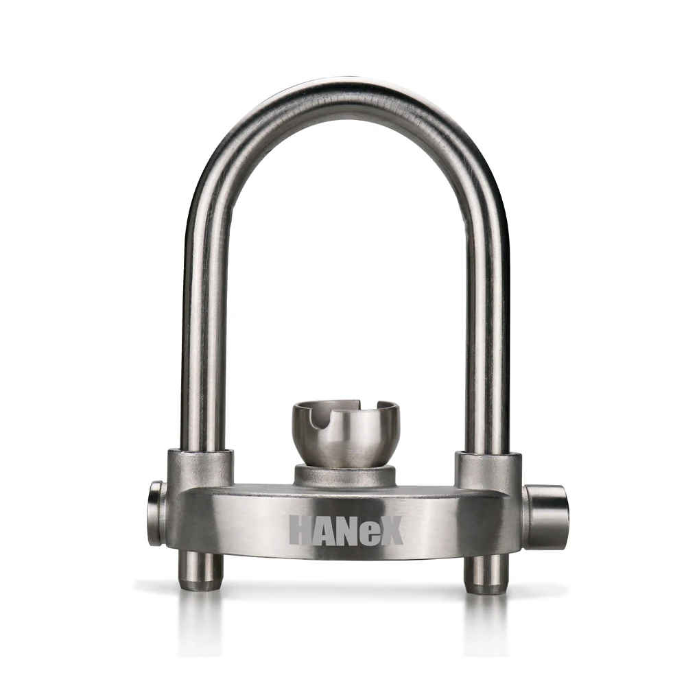 U Lock Heavy Duty - กุญแจล็อครถพ่วงสแตนเลสอย่างดี หนา 18 มม. ห่วงรูปตัวยู ความกว้างการล็อค