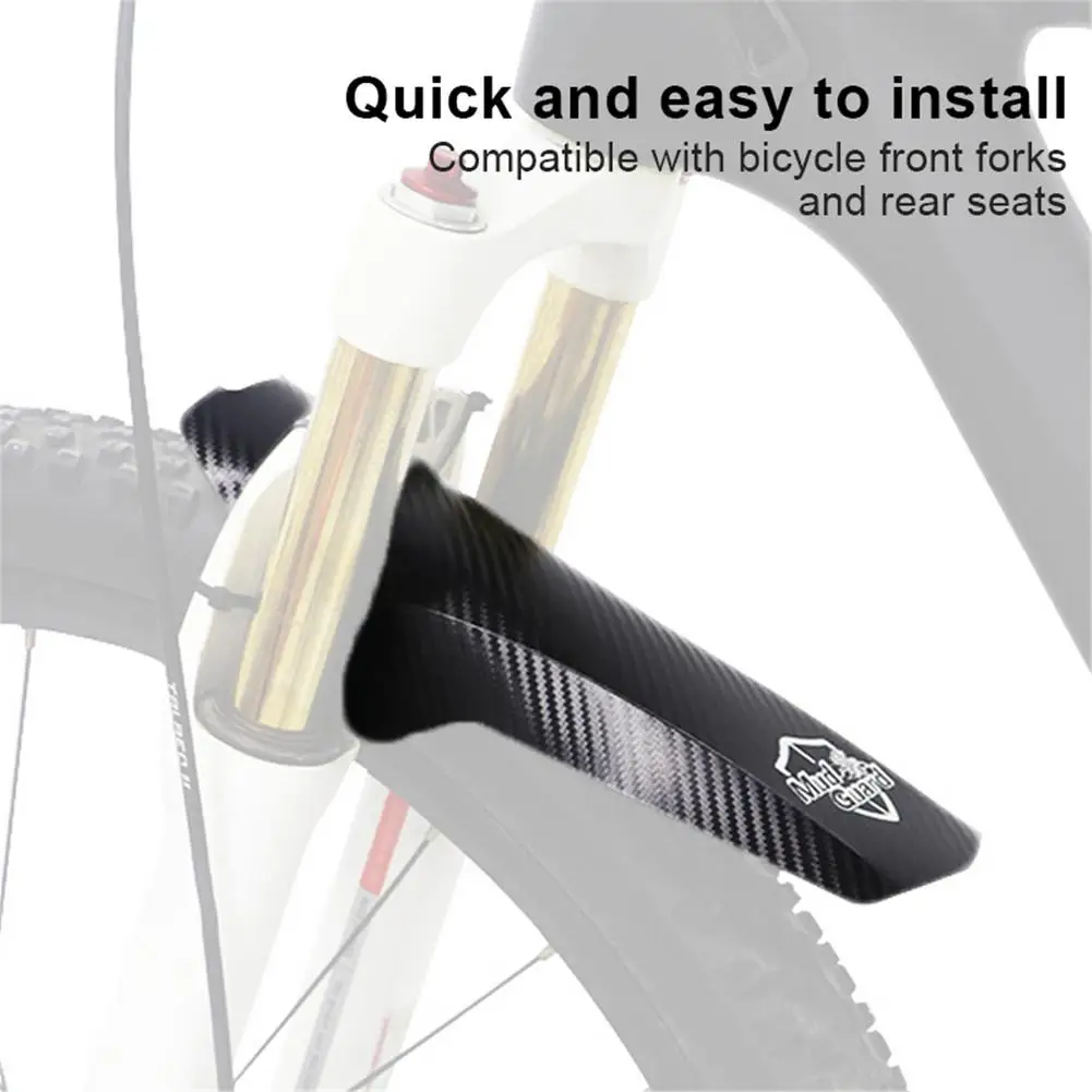 Fender Mudguard Set - บังโคลนจักรยานเสือภูเขาแบบปรับได้ 2 ชิ้น สำหรับล้อขนาด 26/27.5/29 นิ้ว
