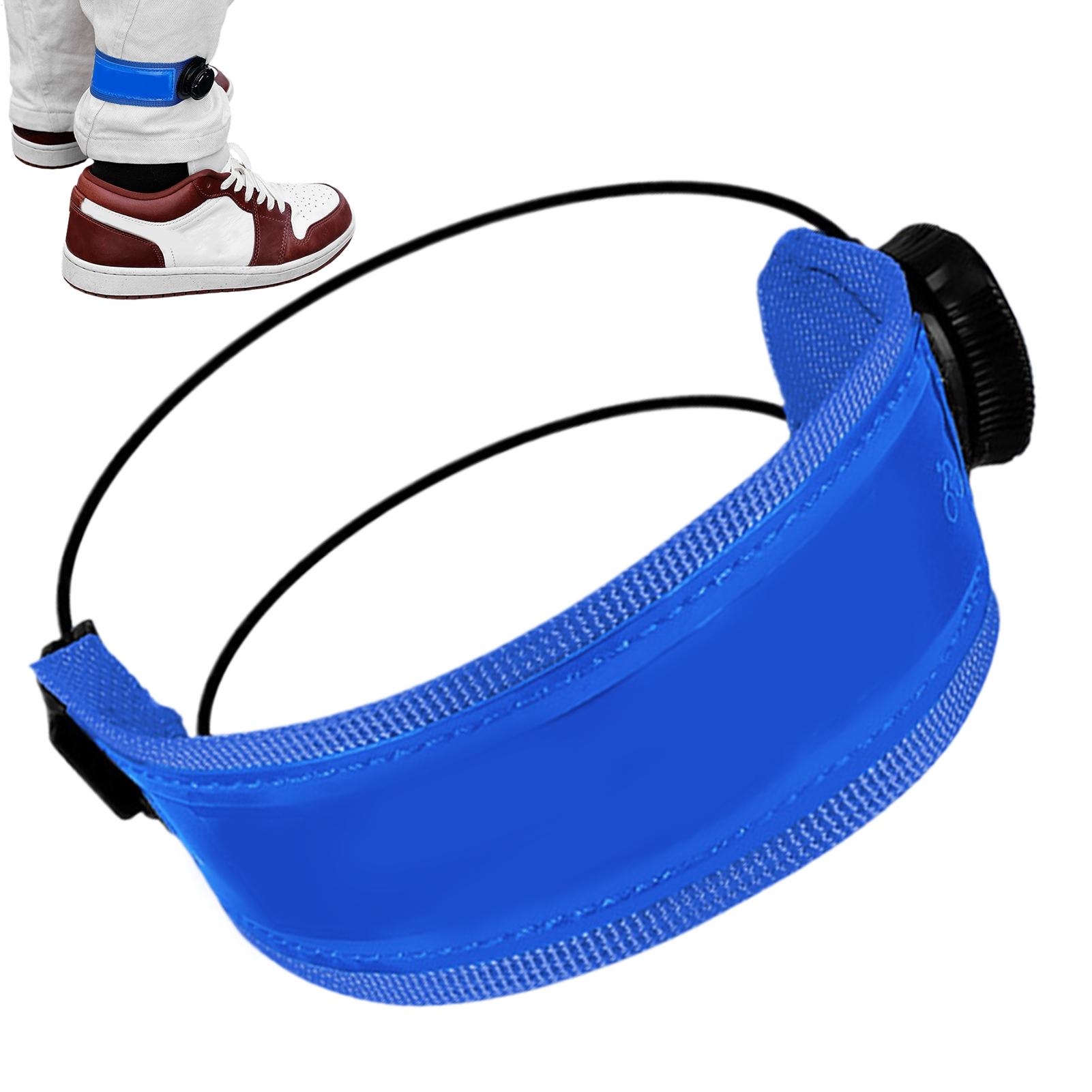 Cycling Commute Pants - สายรัดข้อเท้าสะท้อนแสง สายรัดกางเกงจักรยาน สายรัดข้อเท้าแบบปรับได้ หัวเข็มขัดนิรภัยสำหรับขี่กลางคืน เดินทางกลางคืน ใช้ได้ทุกวัน