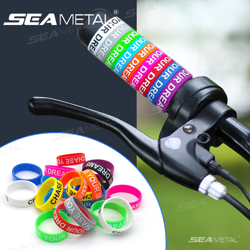 Bell Handlebar Ring - SEAMETAL 30 มม. ฝาครอบแฮนด์มอเตอร์ไซค์ แอนตี้สลิป โอริง