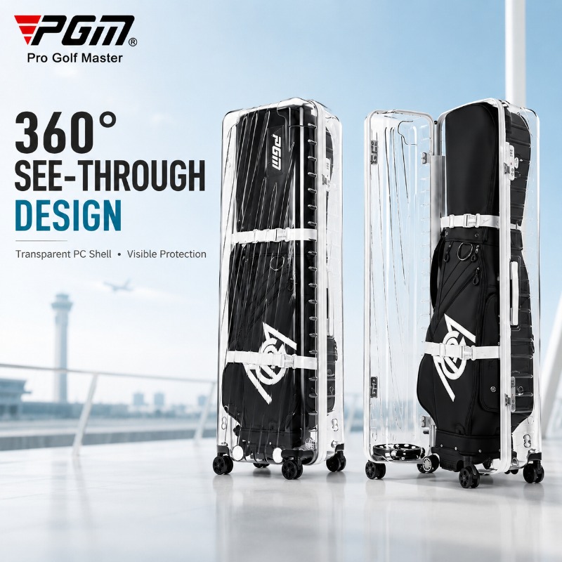กระเป๋าเดินทางใสสำหรับไม้กอล์ฟ - U Lock Heavy Duty บทวิจารณ์และราคา