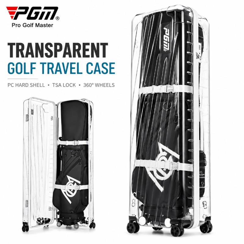 กระเป๋าเดินทางใสสำหรับไม้กอล์ฟ - U Lock Heavy Duty บทวิจารณ์และราคา