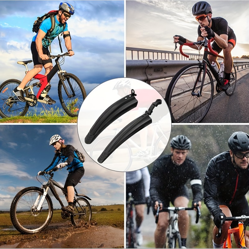 ชุดบังโคลนจักรยาน 1 ชุด บังโคล - Fender Mudguard Set บทวิจารณ์และราคา