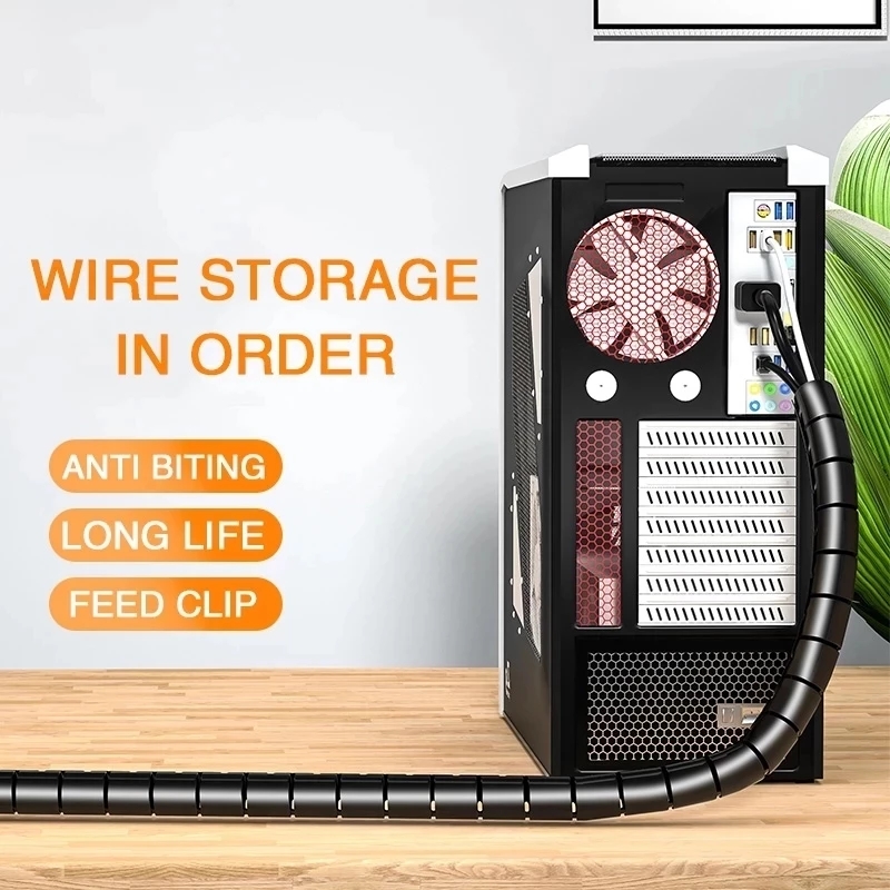 ท่อเก็บสายไฟแบบยืดหยุ่น 2M/1M  - Cable Lock Flexible บทวิจารณ์และราคา