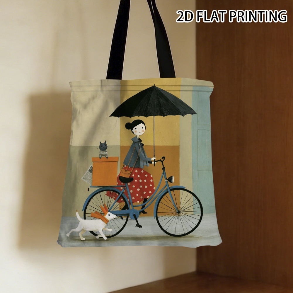 กระเป๋าโท้ทลายผู้หญิงขี่จักรยา - Cycling Journey บทวิจารณ์และราคา
