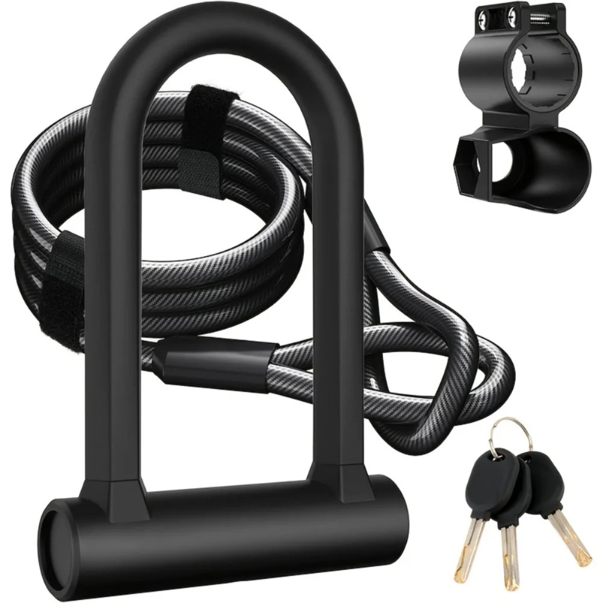 ล็อคจักรยาน Heavy Duty Anti Th - U Lock Heavy Duty บทวิจารณ์และราคา