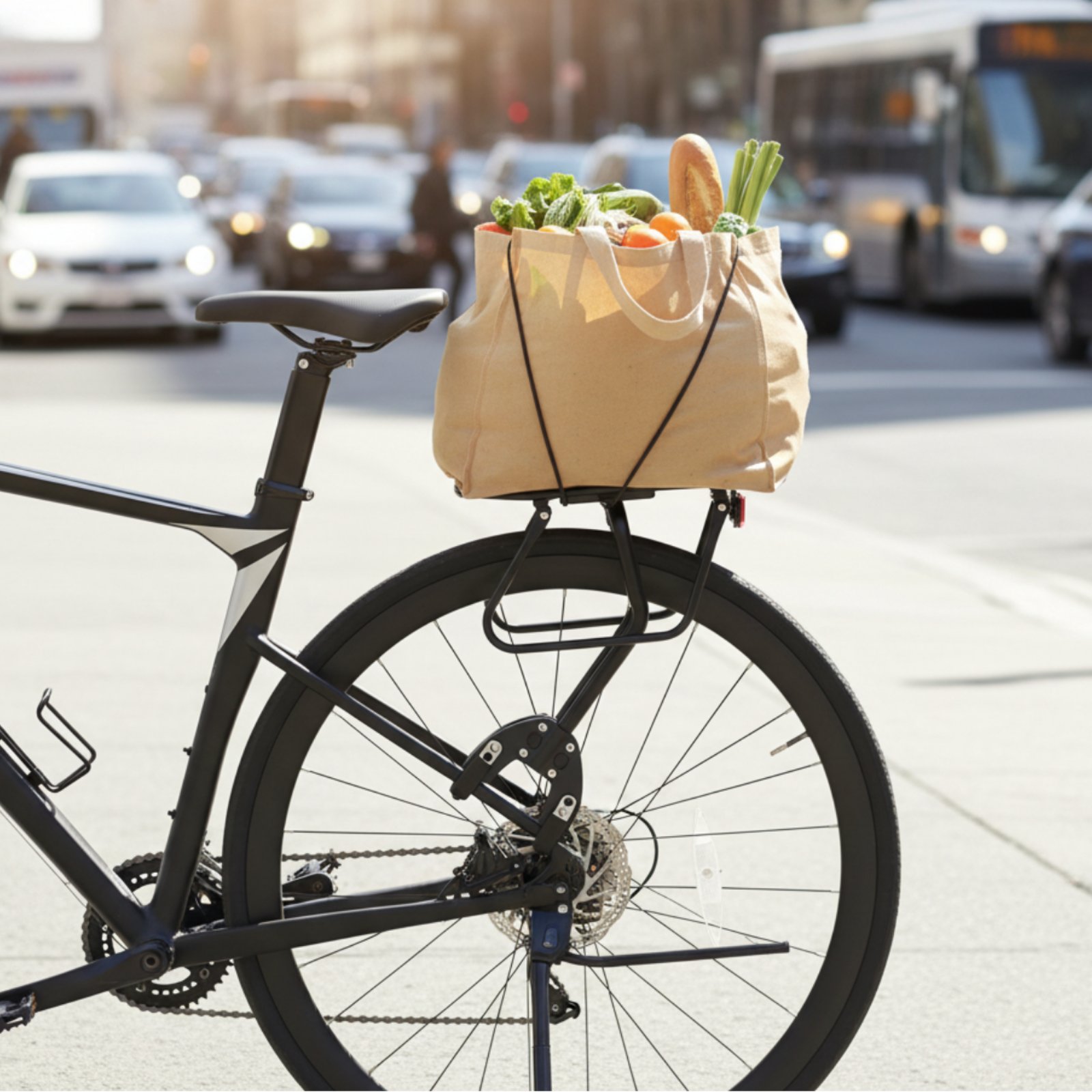 แร็คท้ายจักรยาน อลูมิเนียมอัลล - Commuter Cycling บทวิจารณ์และราคา
