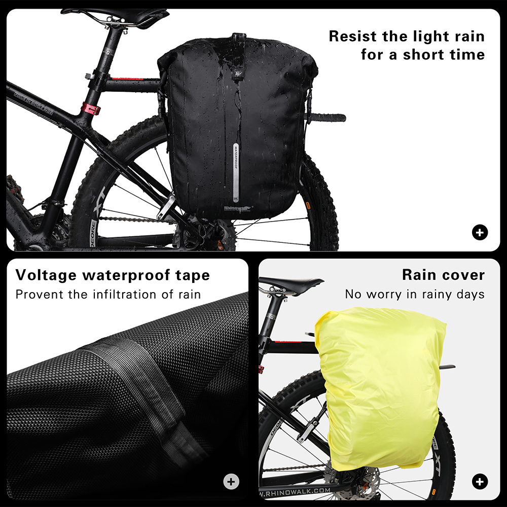 Rhinowalk จักรยานกันน้ำ Pannie - Cycling Journey บทวิจารณ์และราคา