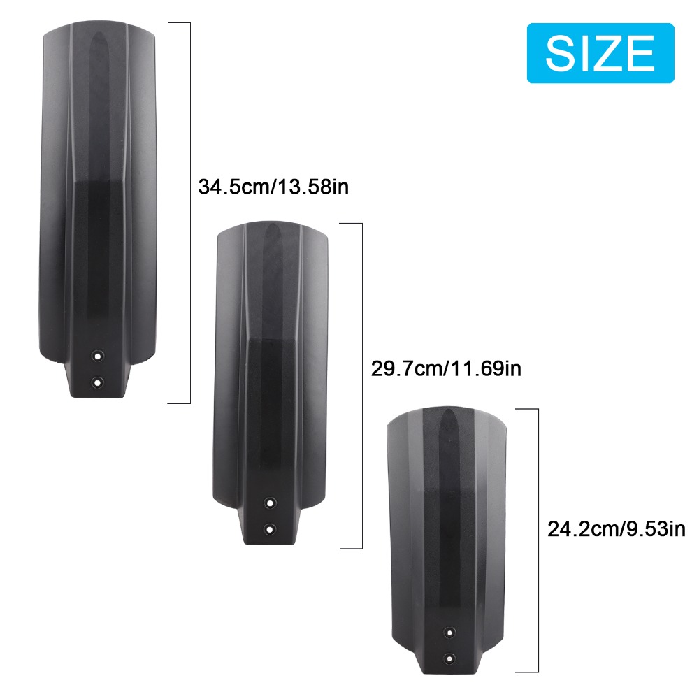 1 ชุด บังโคลนจักรยาน ติดตั้งง่ - Fender Mudguard Set บทวิจารณ์และราคา