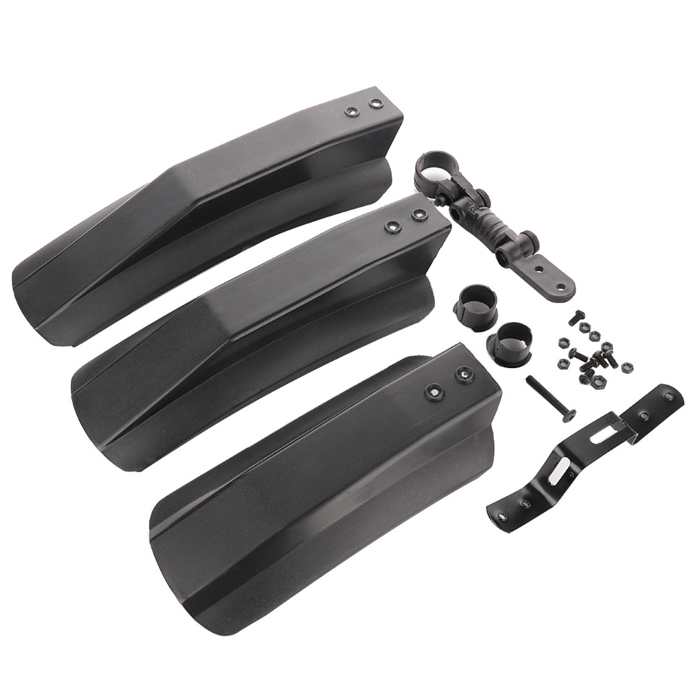 1 ชุด บังโคลนจักรยาน ติดตั้งง่ - Fender Mudguard Set บทวิจารณ์และราคา