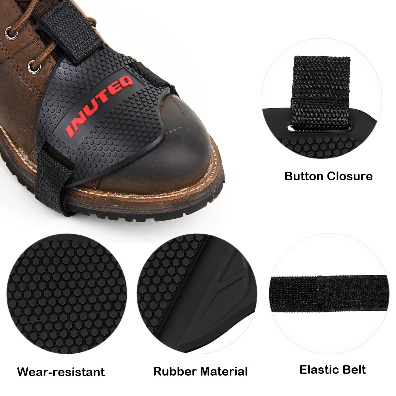 ฝาครอบรองเท้าแบบปรับได้ แผ่นรอ - Cycling Commuter Shoes บทวิจารณ์และราคา