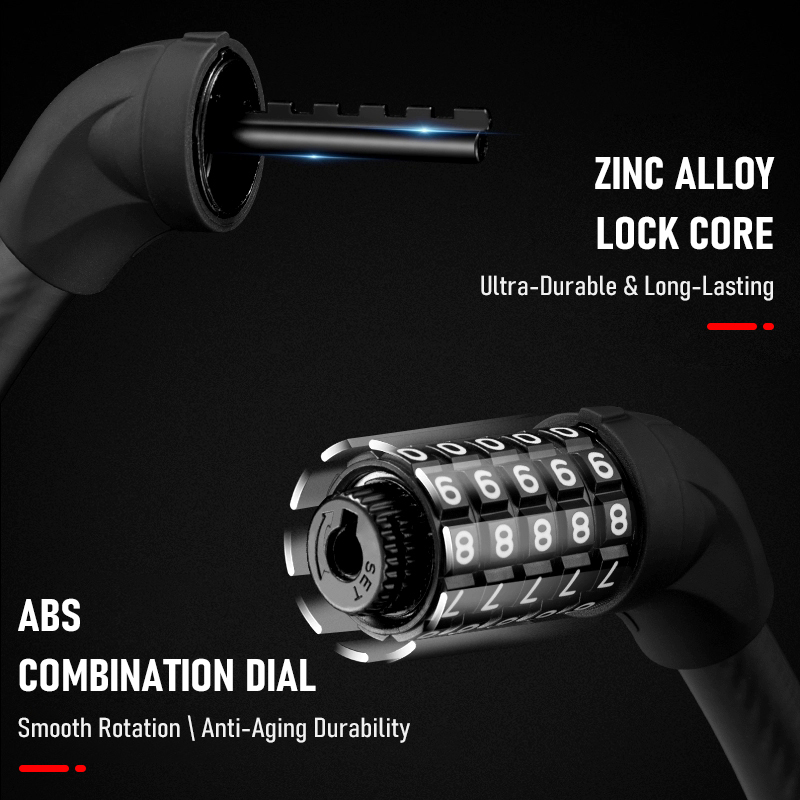 ล็อคจักรยานแบบรวม 5 หลัก - ล็อ - U Lock Heavy Duty บทวิจารณ์และราคา