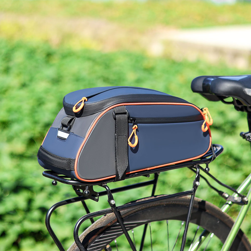 กระเป๋าติดเบาะหลังจักรยาน 8 ลิ - Waterproof Cycling Commute บทวิจารณ์และราคา